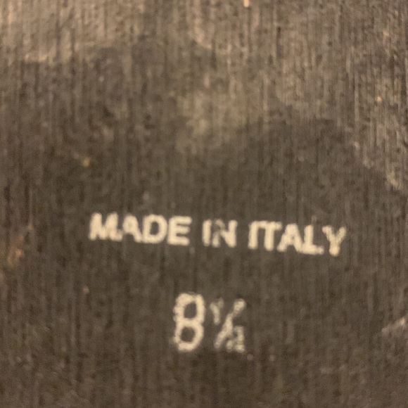 Garnet Hill Women's Dark Gray Leather Buckle Lateral Zipper Tall Boots Size 8.5 - Picture 12 of 12